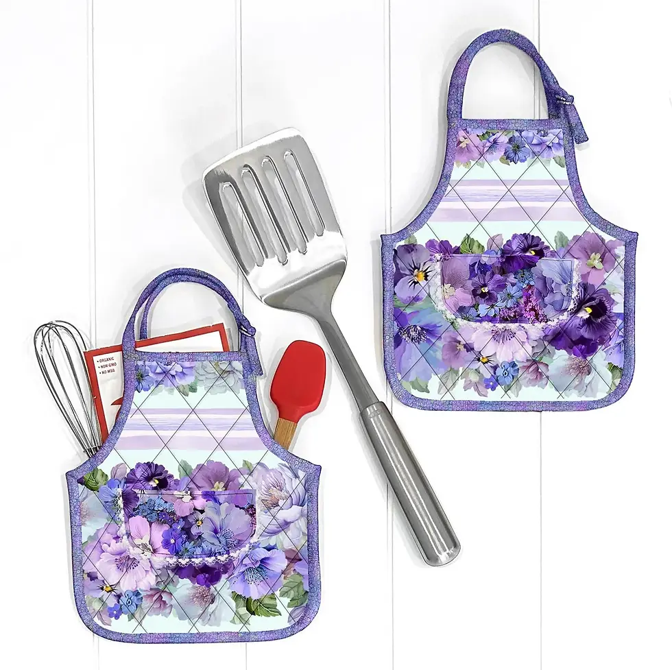 Thumbnail: Apron Hot Pads Pattern
