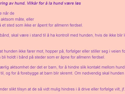 Frislipp under ansvar
