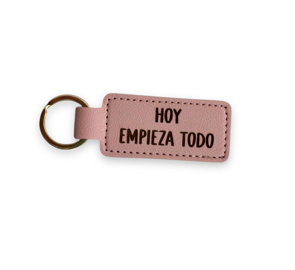 LLAVERO RECTANGLE - HOY EMPIEZA TODO