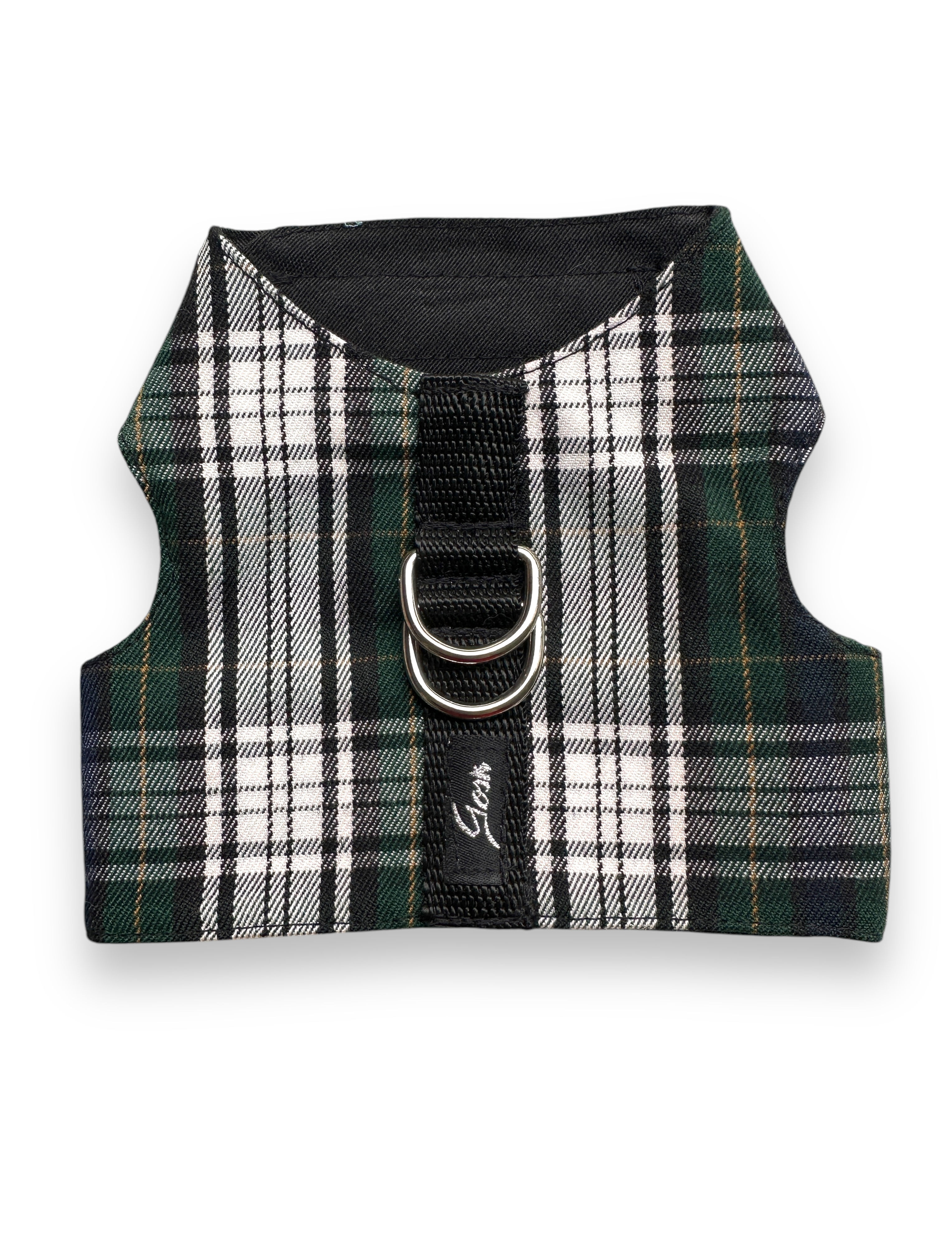 ARNÉS CHALECO ESCOCÉS VERDE