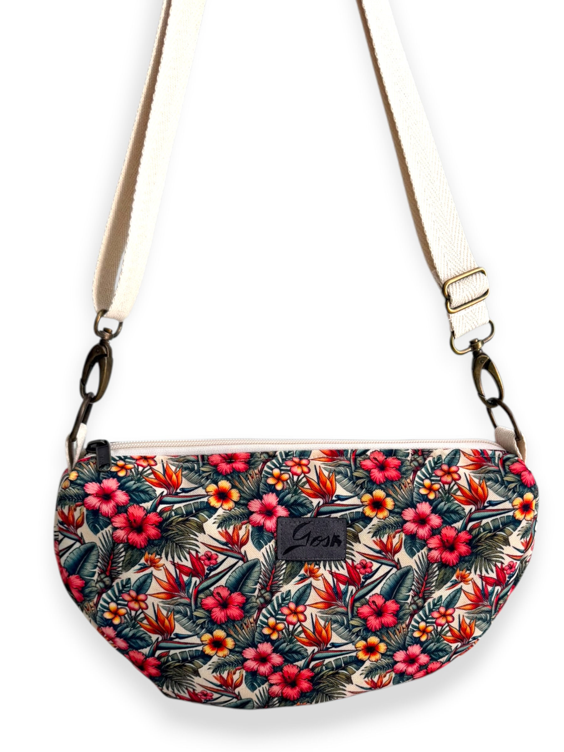 BOLSO MOON - TROPICAL BLOOM