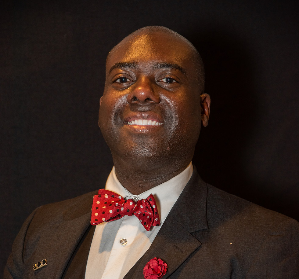 Jeremy Brown, vice president of finance for 100 Black Men of Coastal North Carolina