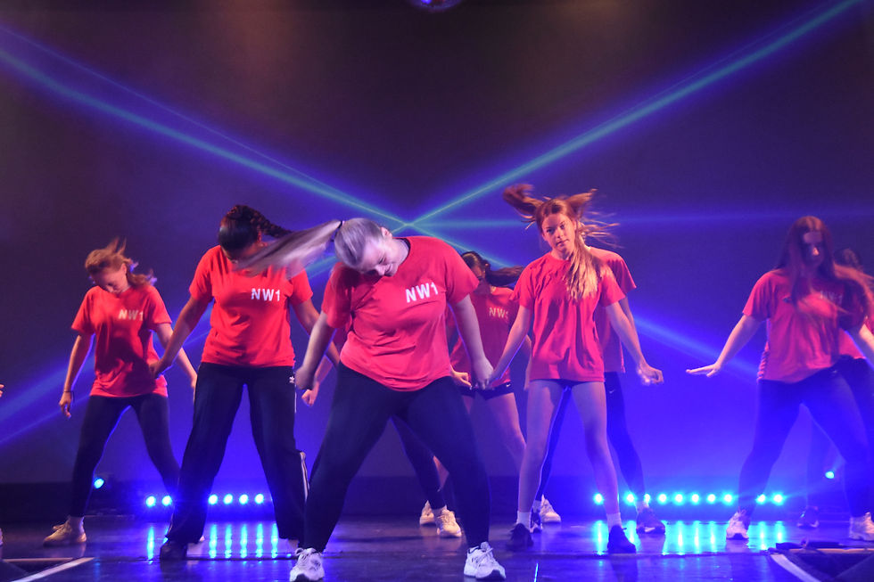 Senior Street Dance perform to Lady Gaga's Judas