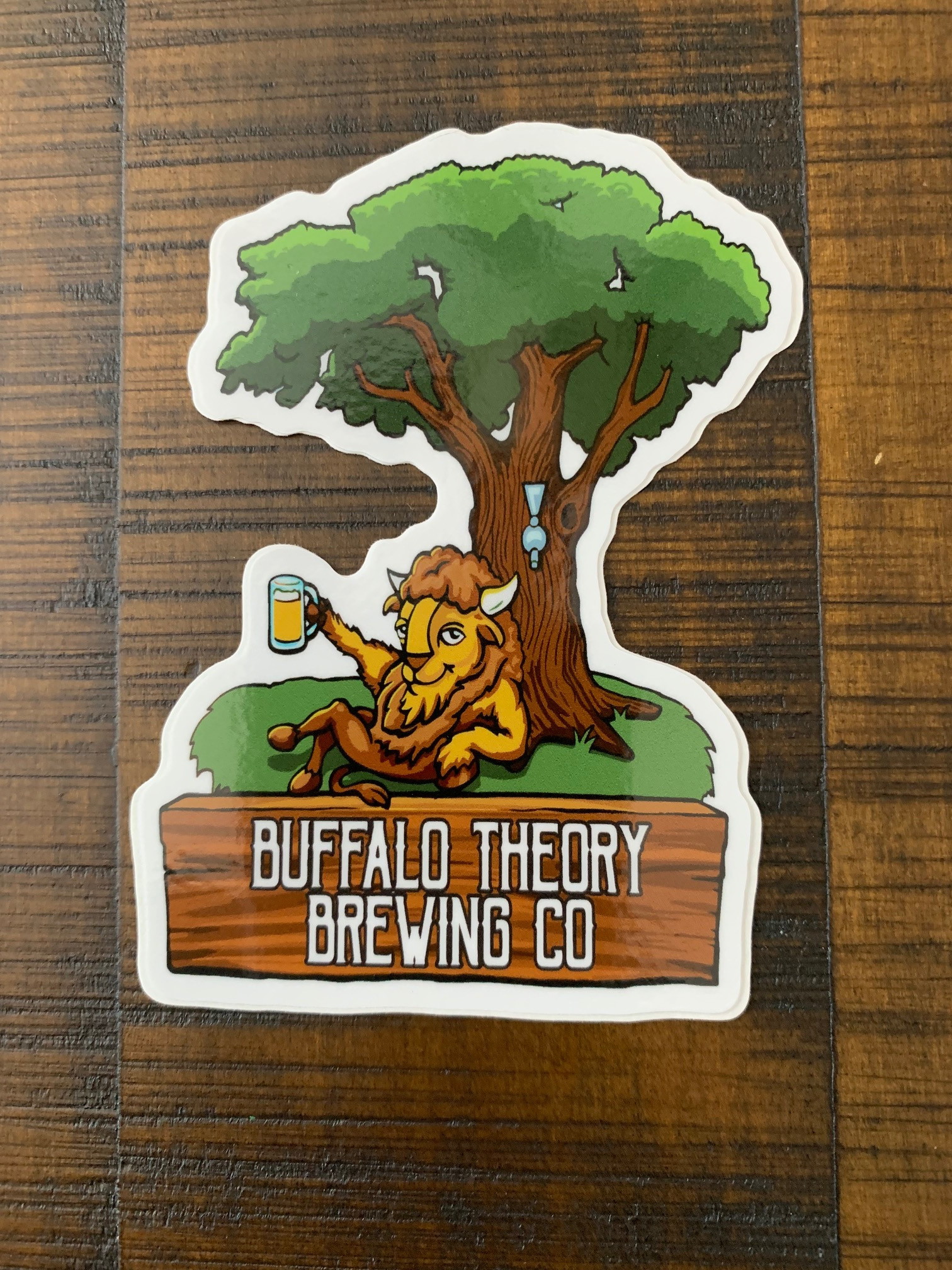 Buffalo Theory Brewing Co Sticker