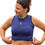 Thumbnail: Navy Compression Crop top