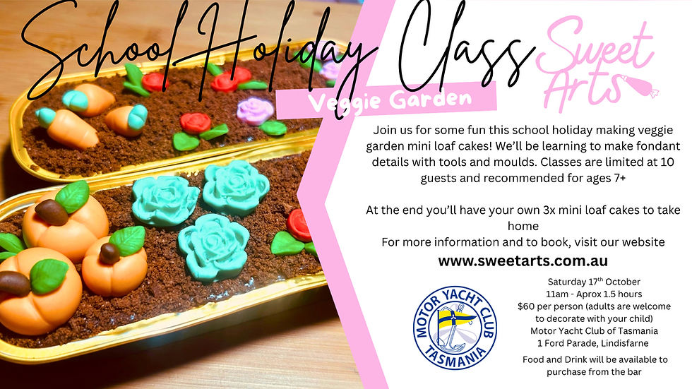 School Holiday Class - Veggie Garden