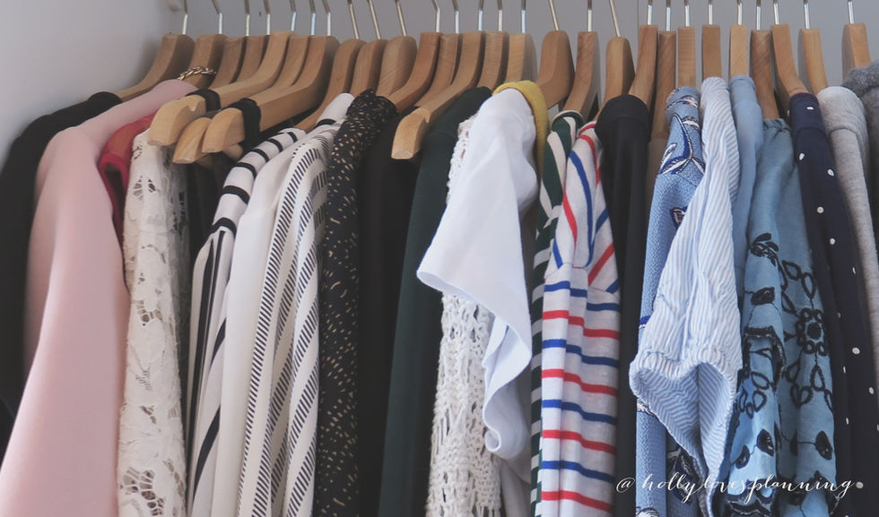 A glimpse into my Capsule Wardrobe - Spring 2019