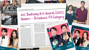 Full List of Winners: 61st Baeksang Arts Awards (Broadcast/TV)