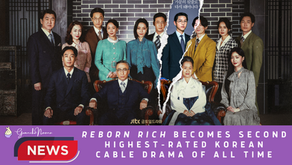 "Reborn Rich" is now the second highest-rated Korean cable drama of all time