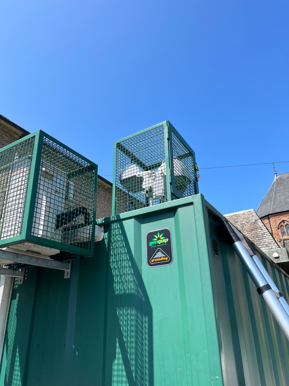reference grade air quality monitoring station in glasgow
