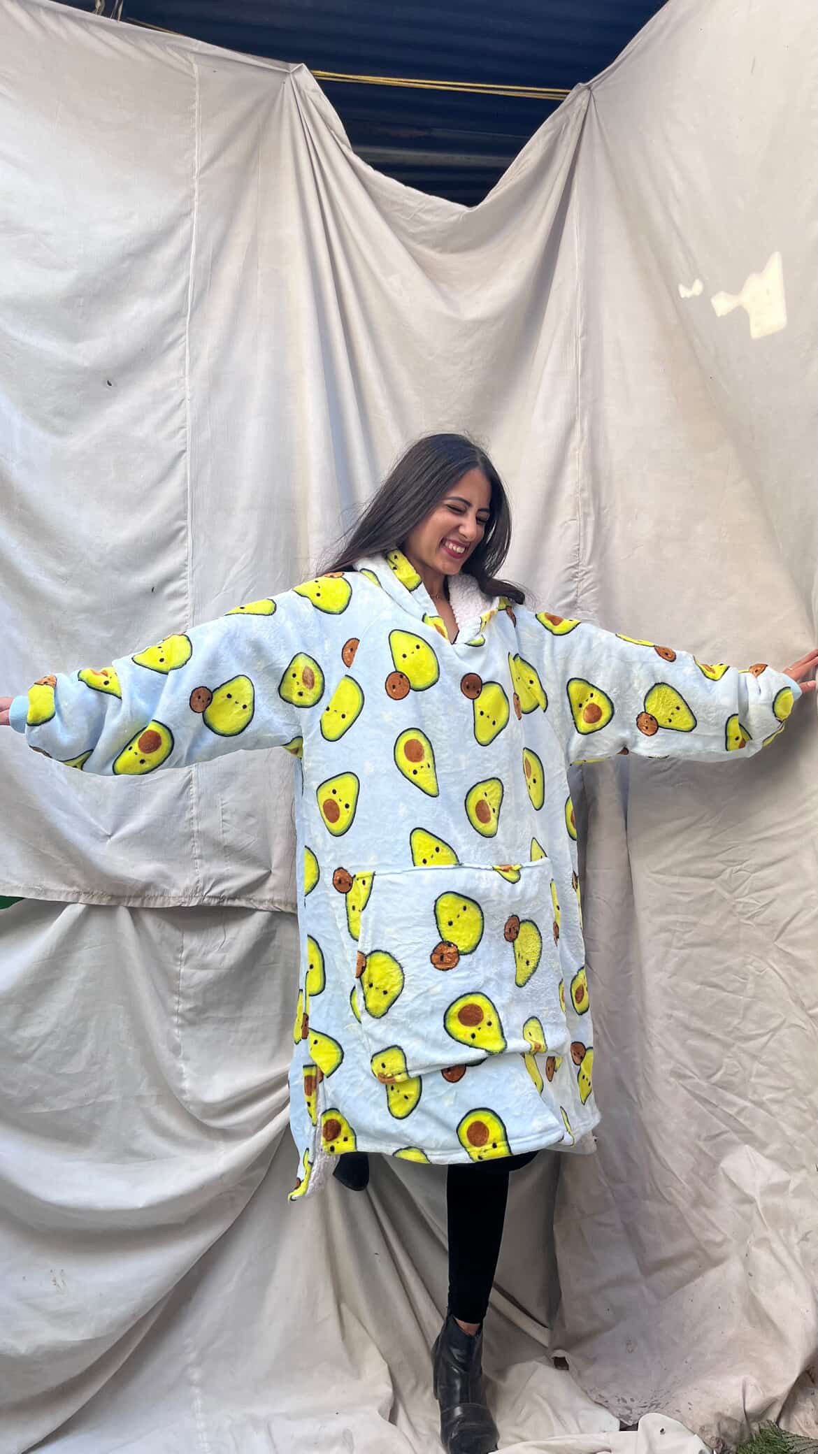 Avocado blanket hoodie 