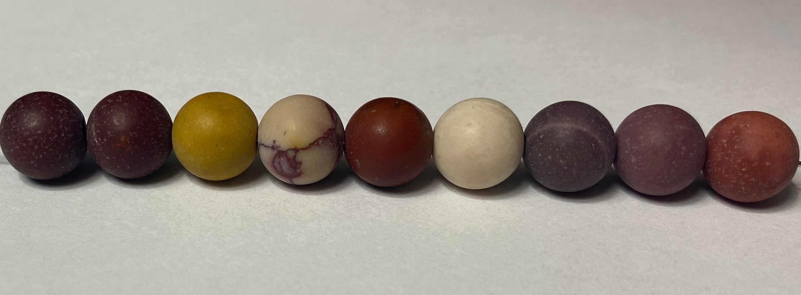 Matte Mookaite Semi-Precious Stone