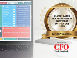 CFO Tech Outlook award badge