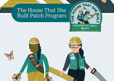 Girl Scouts Women Builder Patch Confidence Skills Earn custom homes
new construction
Healthy homes
design build
Kentucky
Custom Home Builder