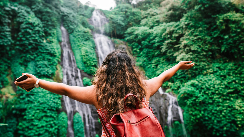 Red Coral Waterfall Trekking