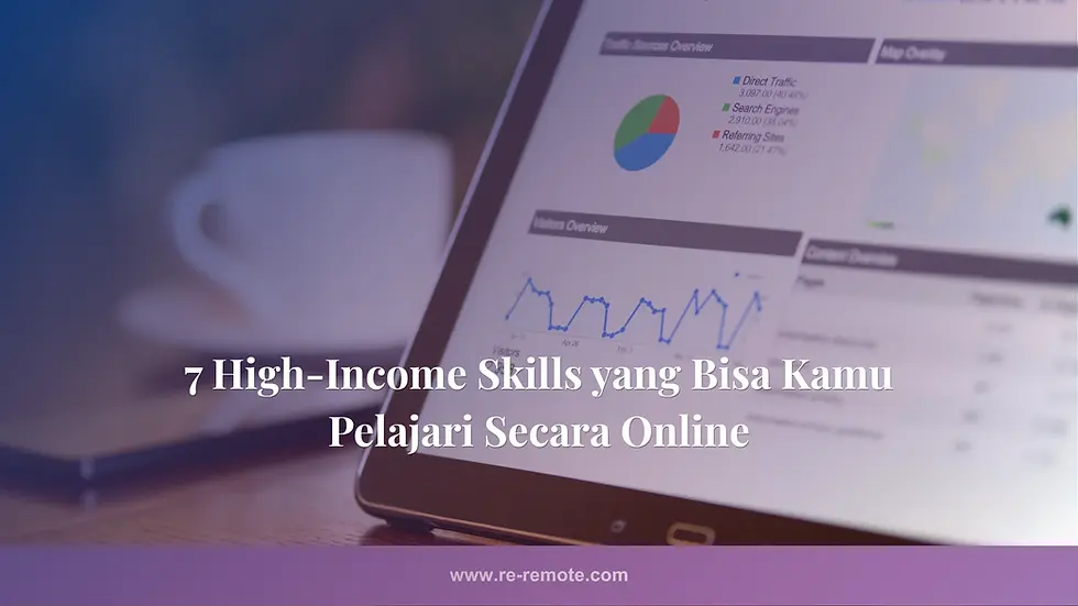 High-Income Skills yang Bisa Dipelajari Secara Online