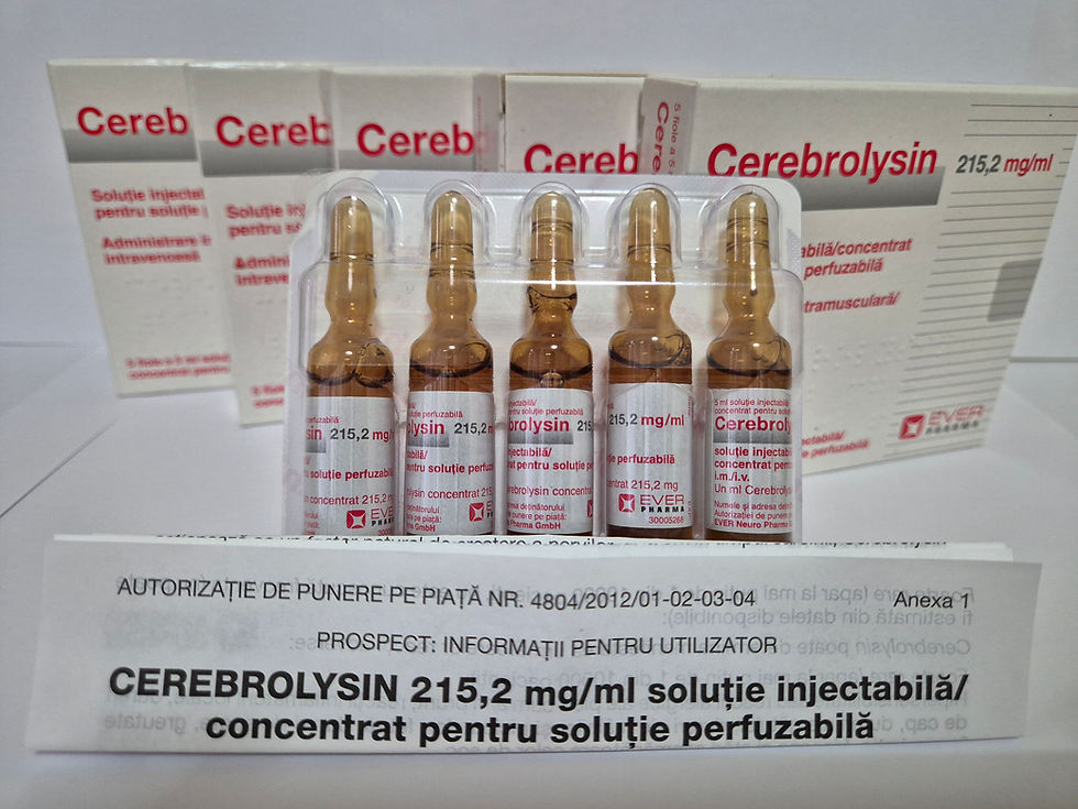Miniatura: RENACENZ CEREBROLYSIN 5ml  SOLUCIÓN INYECTABLE 215,2 mg/mL  Ever