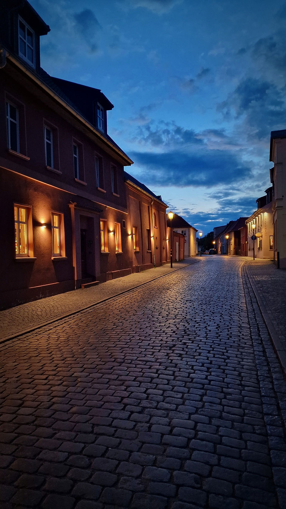 Night alleys. Malchow