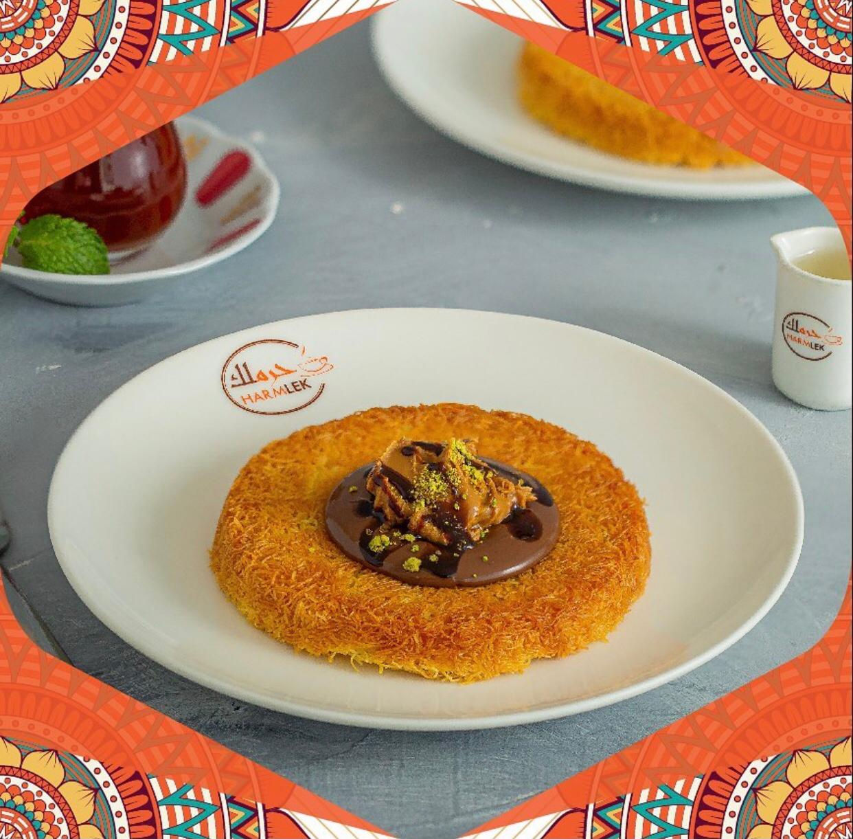 Kunafa Lotus with Nutella كنافة بلوتس مع نوتيلا