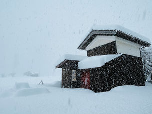 寒波の隠れ蔵の様子