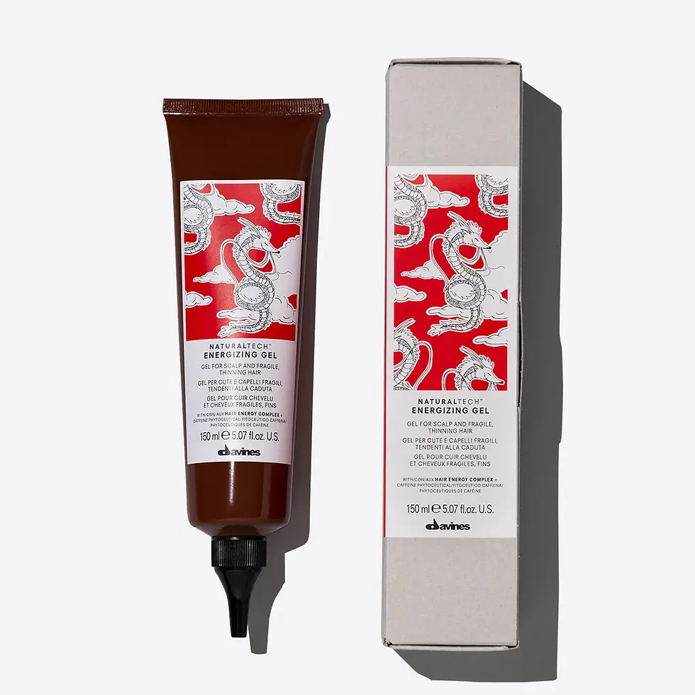 Davines Energizing Gel gives strength and body to fine and stressed hair with a revitalizing cosmetic effect. It moisturizes