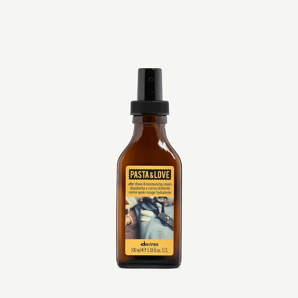 Davines Pasta & Love After Shave Cream Formulated with Karitè and Babassu butters for hydration, with Alkekengi extract