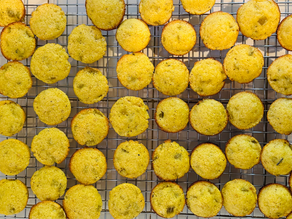 Mini CaliCajun Cornbread Muffins
