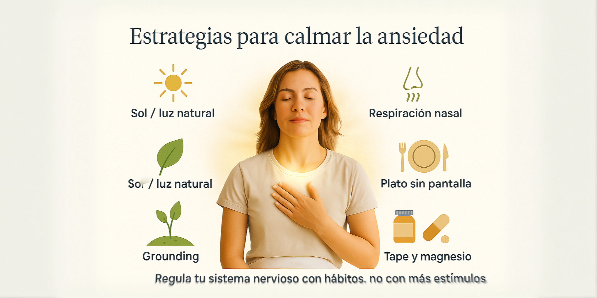 Portada — Estrategias simples para calmar la ansiedad y regular tu sistema nervioso sin medicamentos