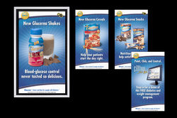 Glucerna Trade Show LCD Screens