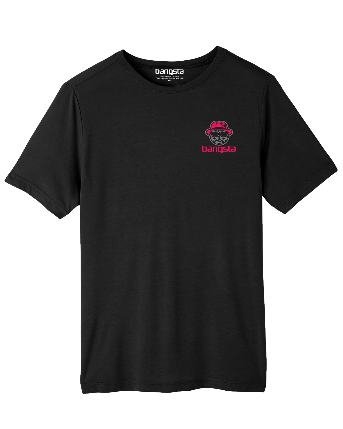 Red Rage Black Performance Tee