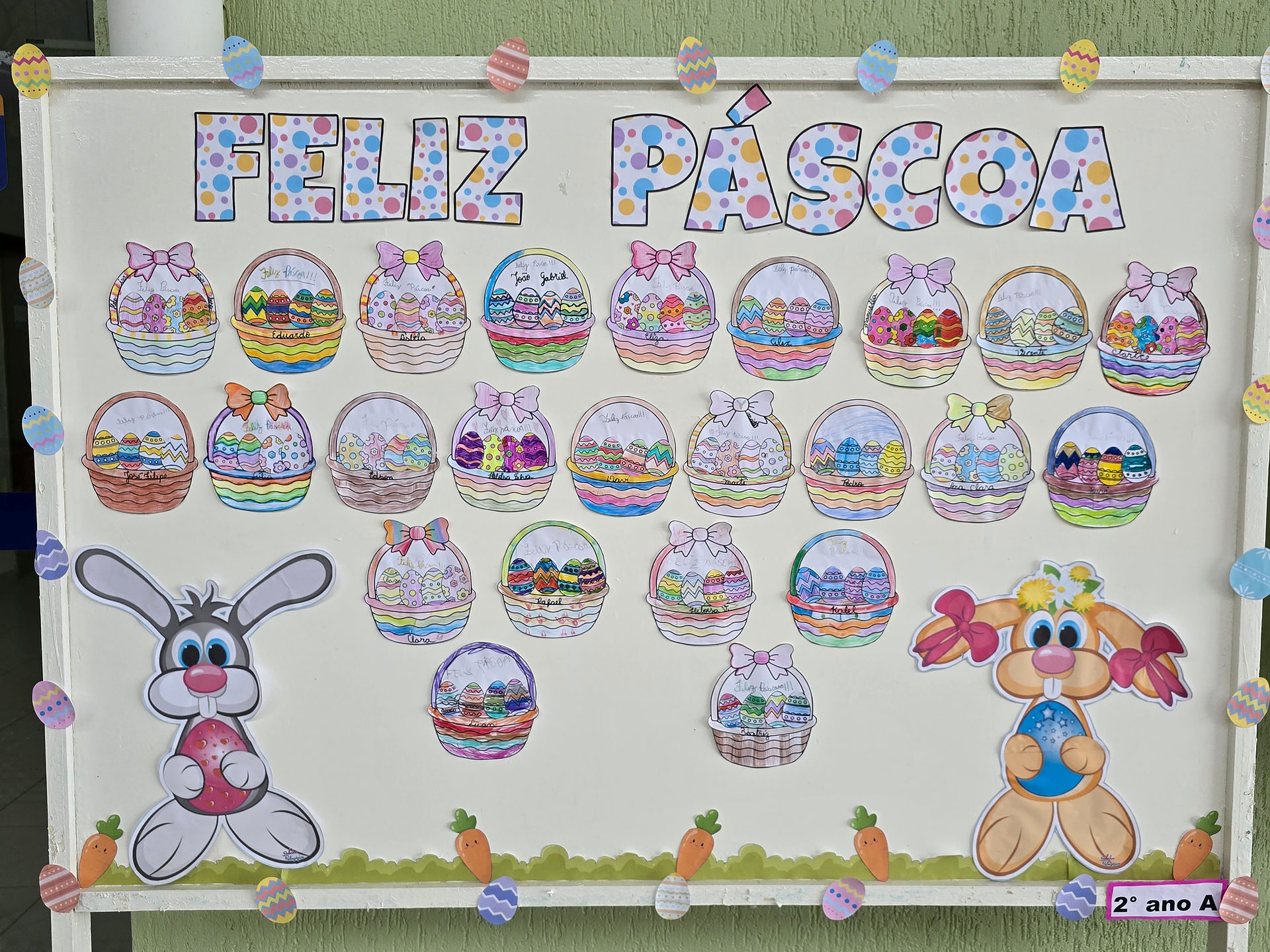 Mural de páscoa