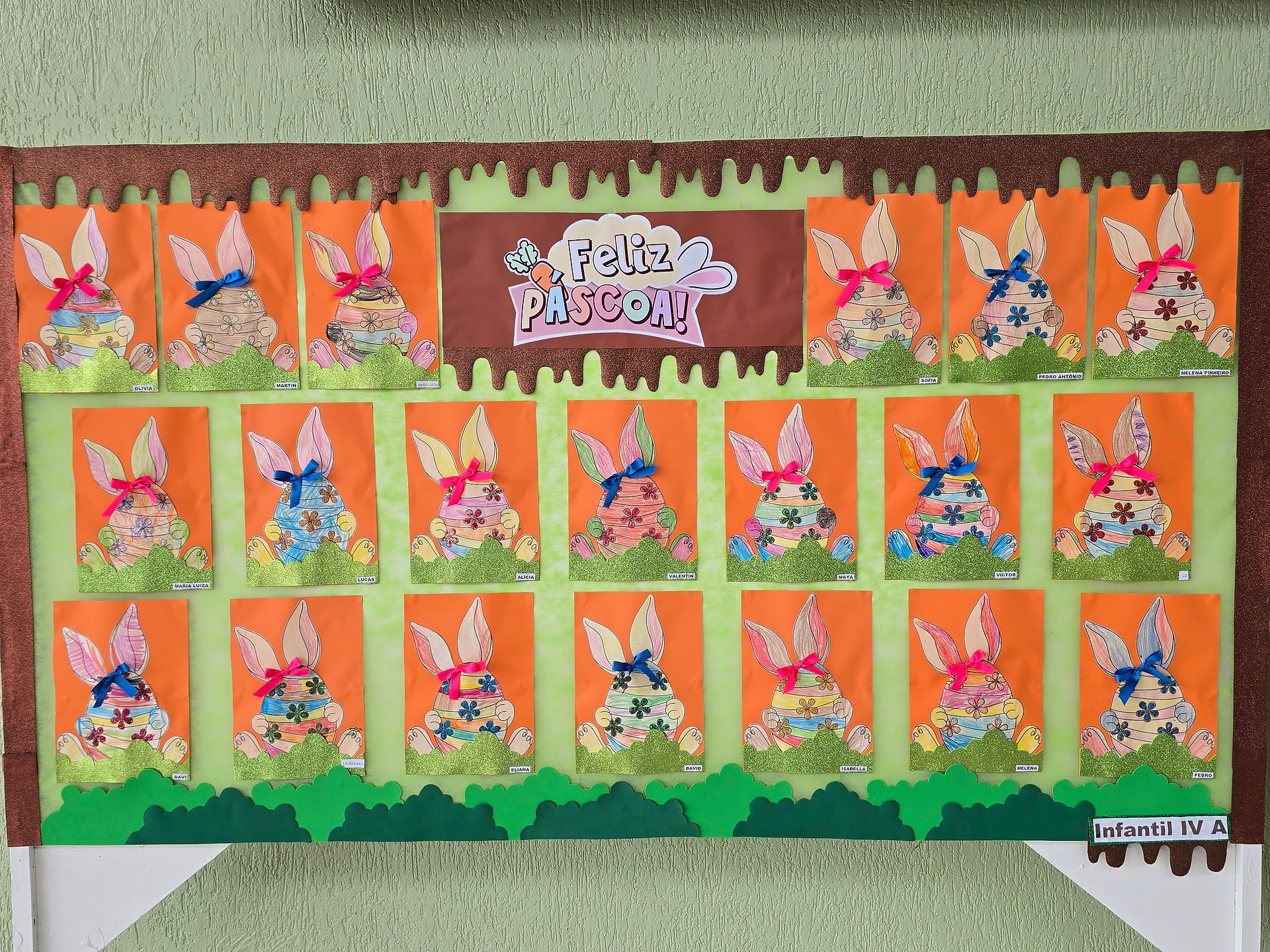 Mural de páscoa