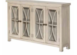 White Cabinet 4 Door