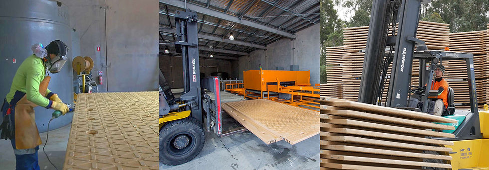 hire bog mats - JWA Composite Mattting