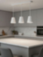 interior lighting over bench