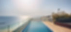 infinity pool in luxury appartment in tel aviv