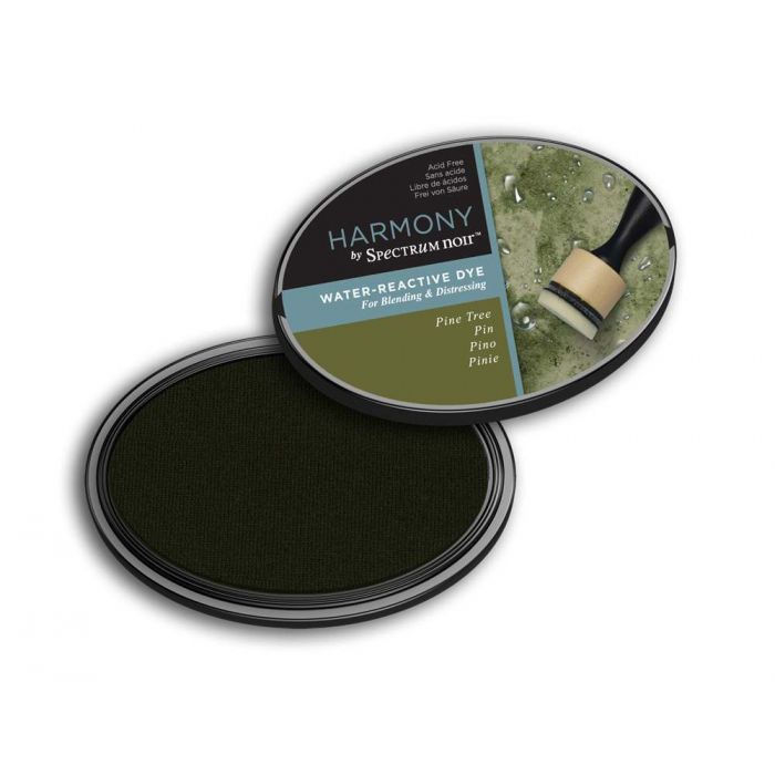 Spectrum Noir Water Reactive Dye Ink Pad. Pine Tree