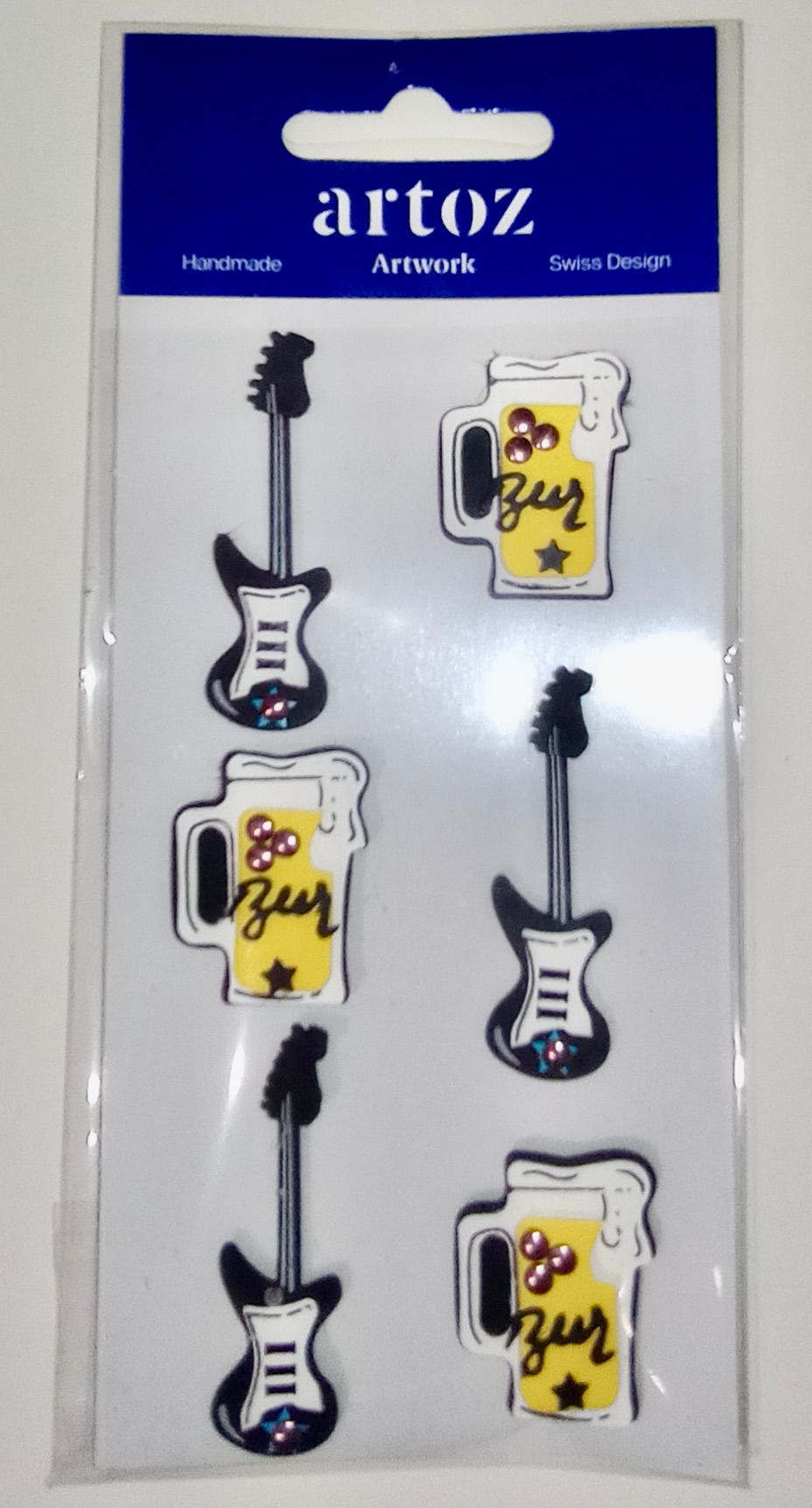 Artoz Artwork Embellishments Guitar