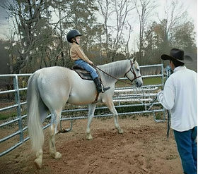 Paul Ghost lesson boy round pen.jpg