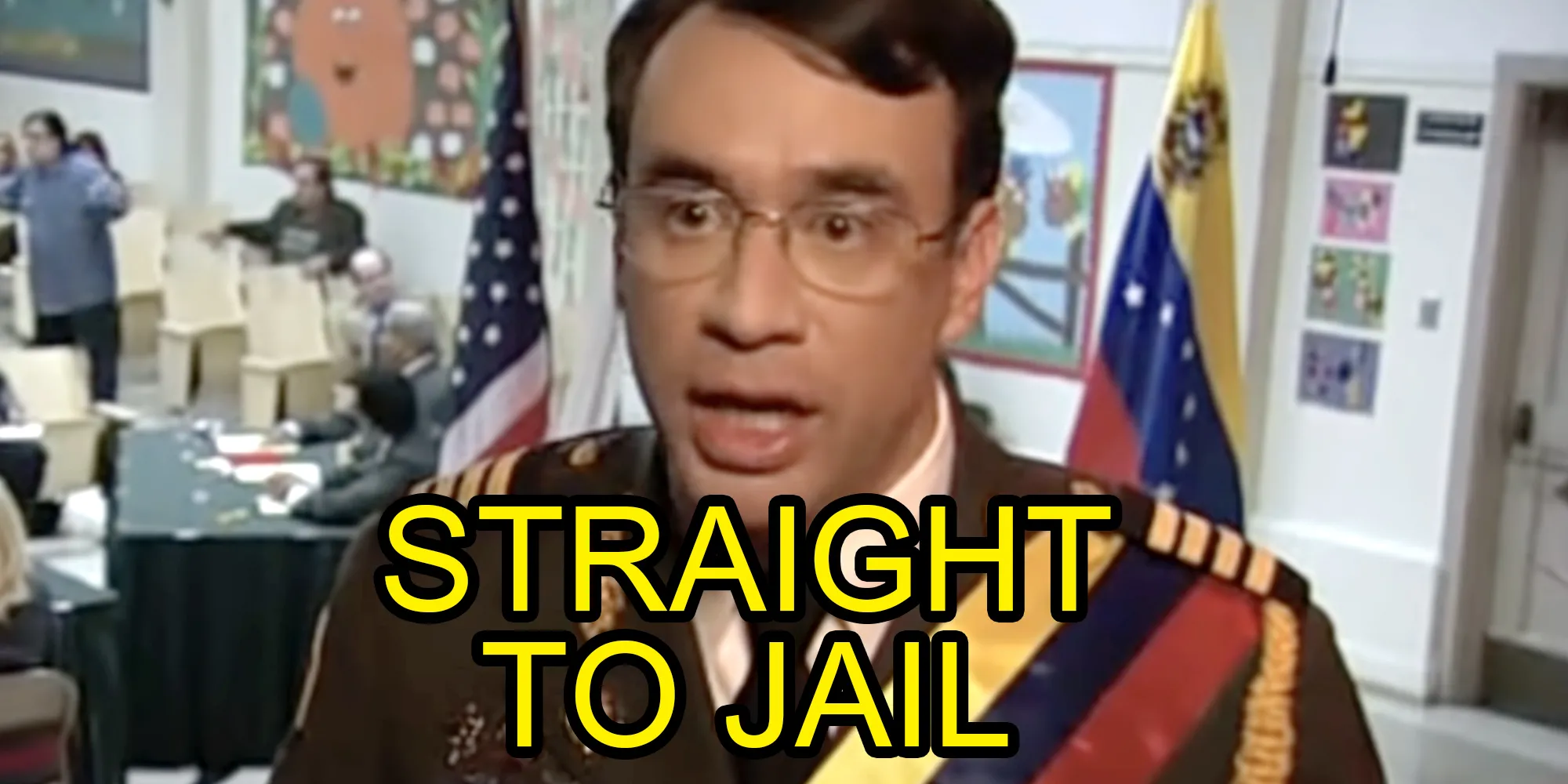 Straight to jail meme
