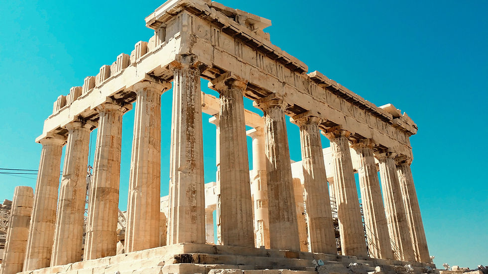 ancient ruins in Athens