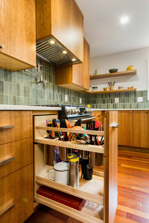 Custom wood cabinetry