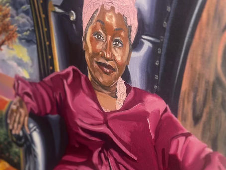 Painting My Mother’s Dress: Love, Time, and Memory