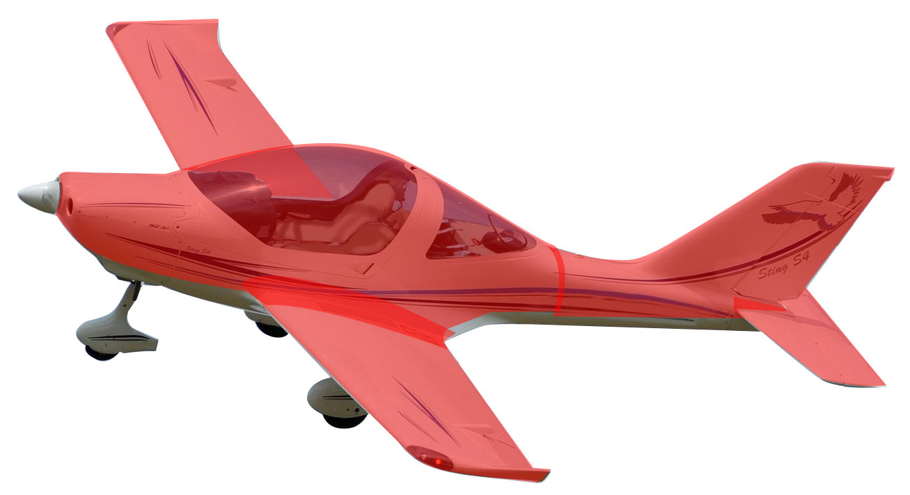 Sting Carbon Full Set of Protech90 Hangar Covers