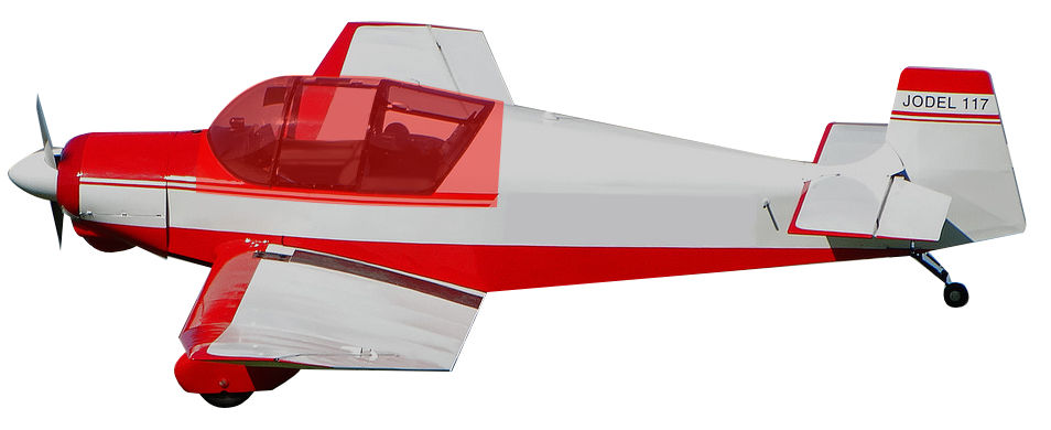 Thumbnail: Jodel D11 series Cockpit Cover in Stratus Touring Silver (short cut)