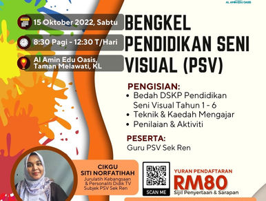 Sertai Kursus Guru Anjuran AAEO OKTOBER ini!