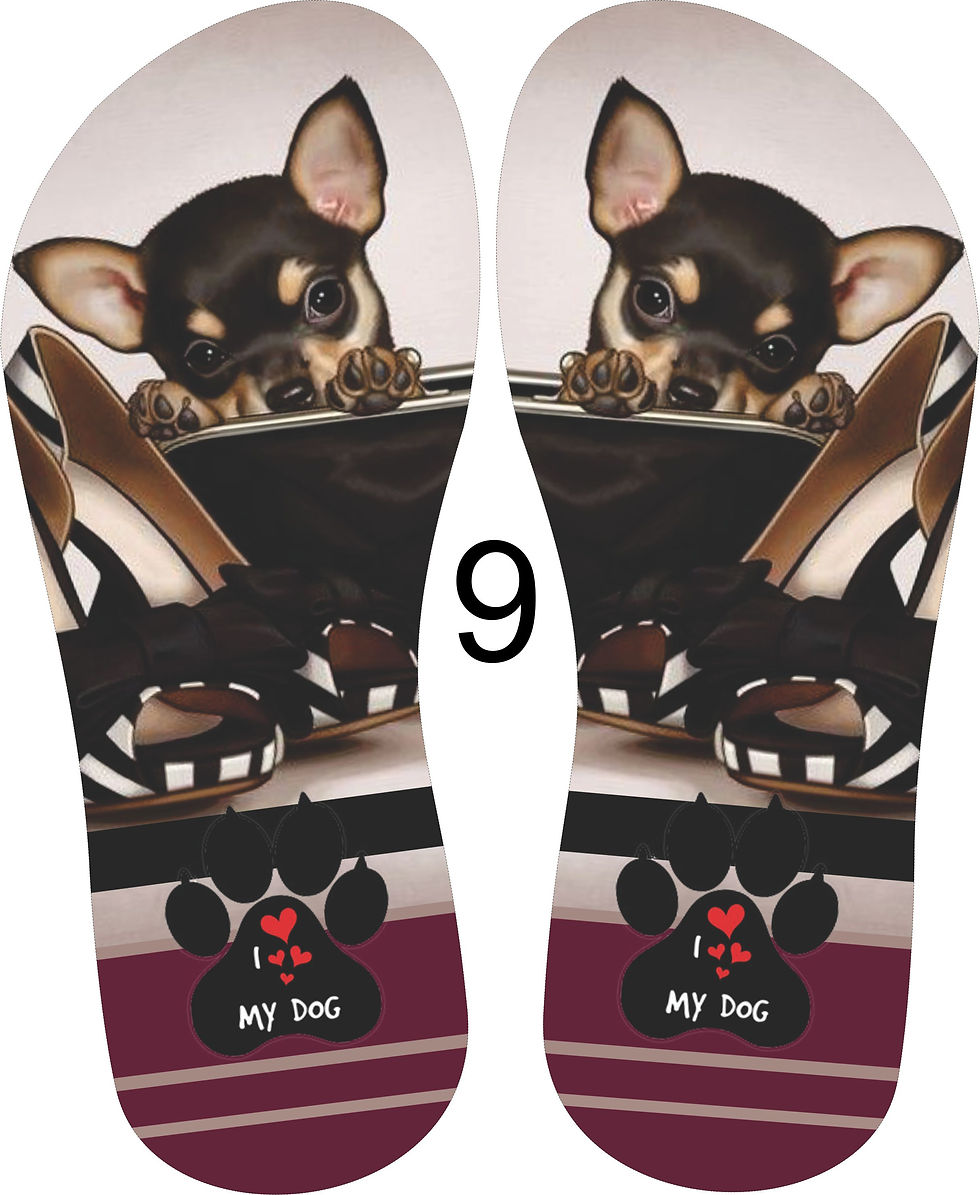 Miniatura: Estampa I love my dog
