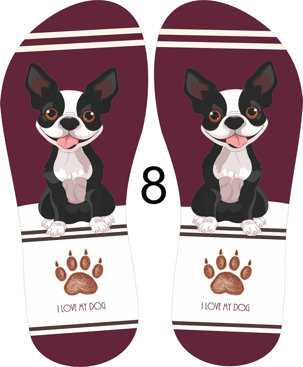 Miniatura: Estampa I love my dog