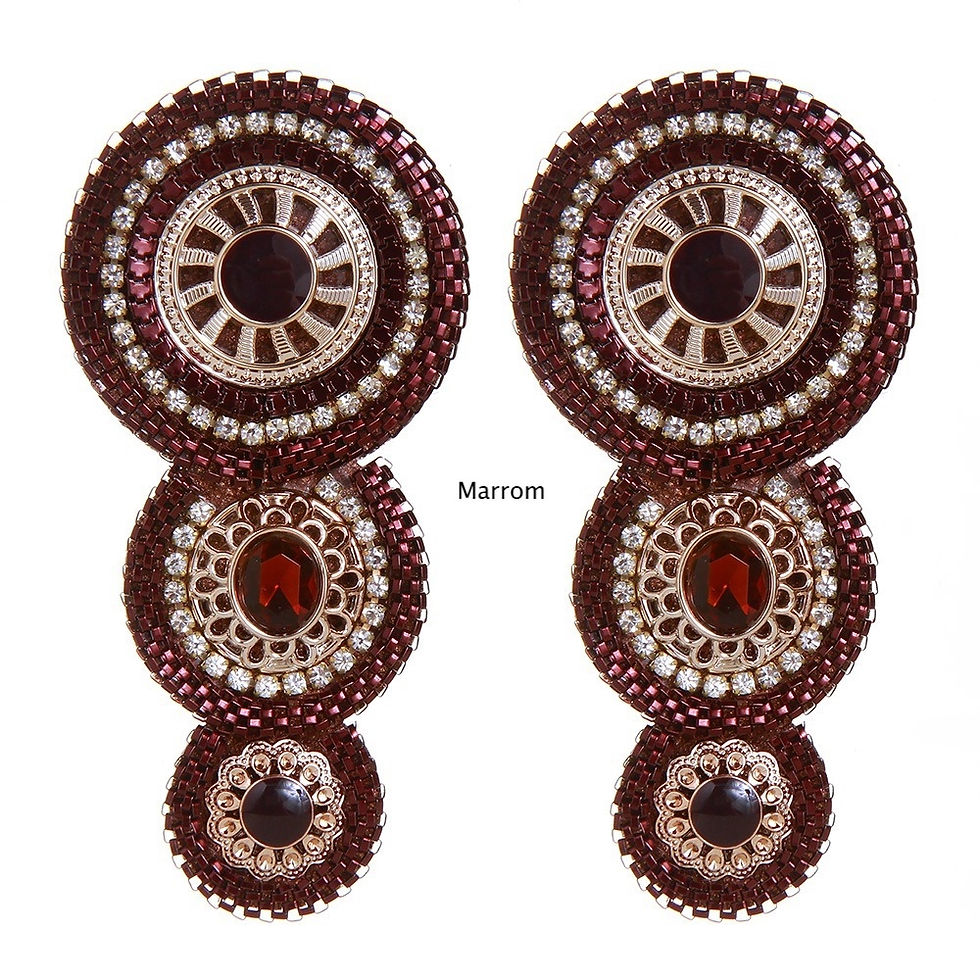 Miniatura: 033 - Cabedal Indiano Mandala - par