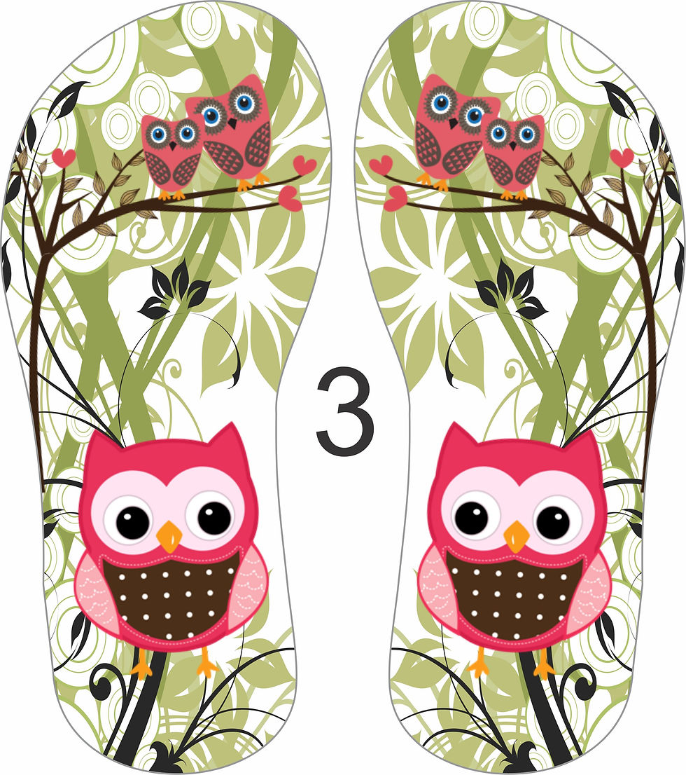 Miniatura: Estampa Coruja